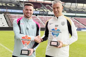 Au pus Gruia pe hartă! » Andrei Cordea și Daniel Pancu au câștigat trofeele pentru Jucătorul și Antrenorul lunii ianuarie 2026