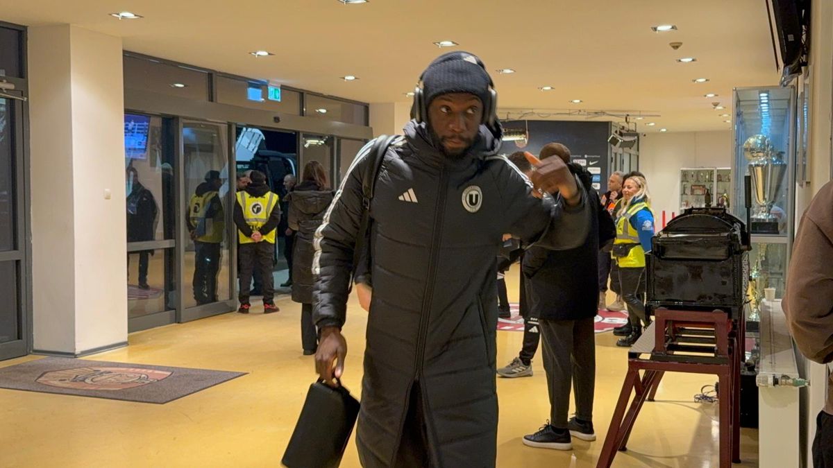 Imagini înainte de CFR Cluj - U Cluj