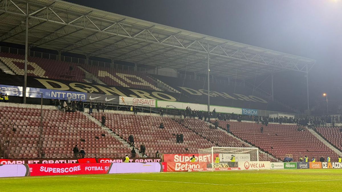 Imagini înainte de CFR Cluj - U Cluj