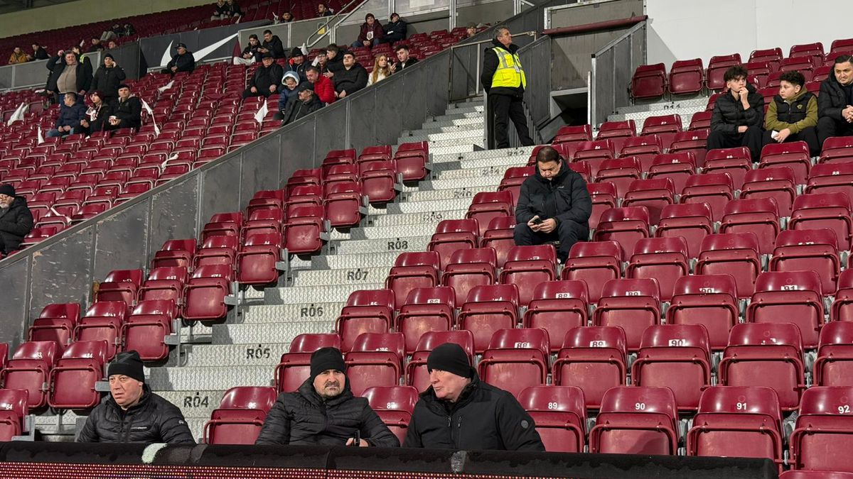 Imagini înainte de CFR Cluj - U Cluj