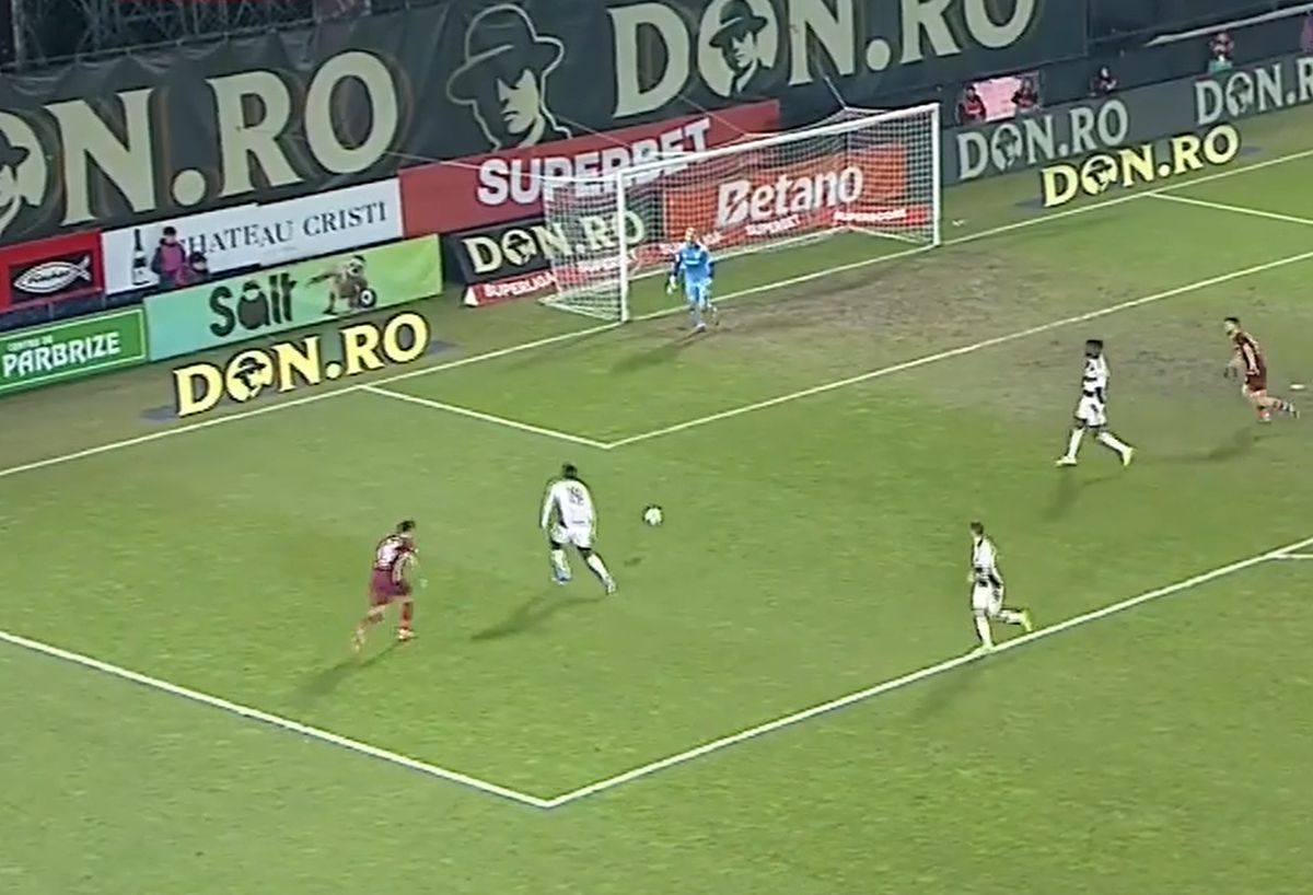 Golul marcat de Camora în CFR Cluj - U Cluj