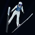 Daniela Toth evoluând în concursul olimpic de la Milano Cortina 2026 Foto: Guliver/GettyImages