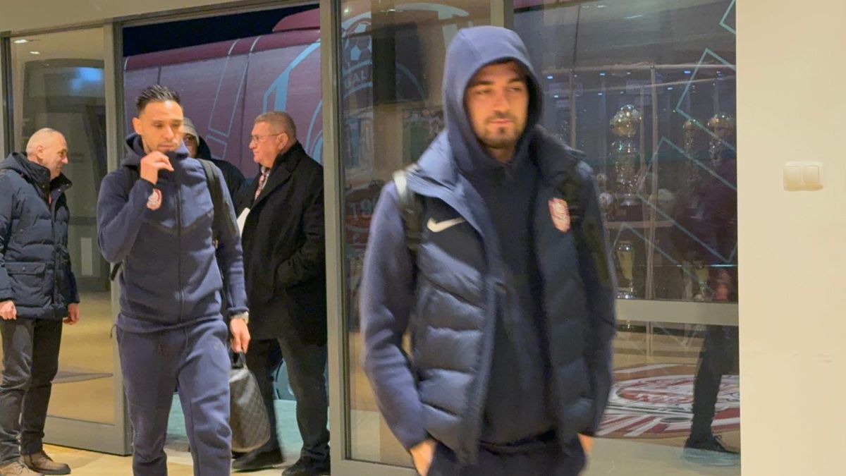 Imagini înainte de CFR Cluj - U Cluj