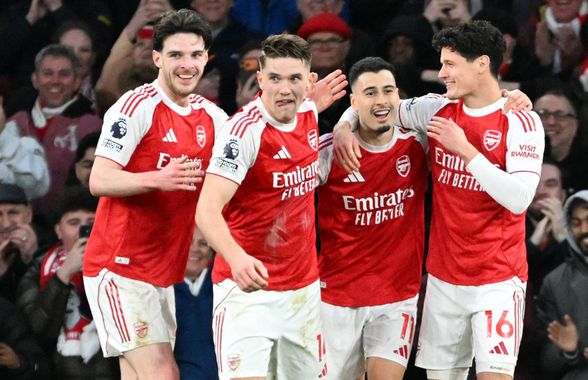Arsenal, victorie fără mari emoții și un nou pas către titlul în Premier League