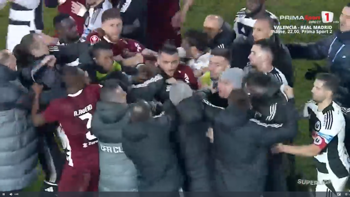 Revenit cu gol, Jovo Lukic s-a arătat consternat de ce a văzut la TV în România: „De mii de ori pe zi!”