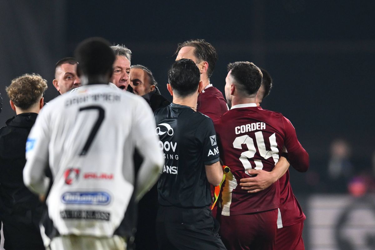 Cristiano Bergodi și-a aflat pedeapsa după scandalul din CFR - U Cluj » Și Andrei Cordea a fost suspendat