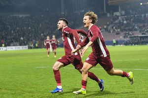 CFR Cluj, victorie uriașă cu U Cluj! Daniel Pancu a readus echipa la viață, Bergodi a avut o ieșire animalică la final