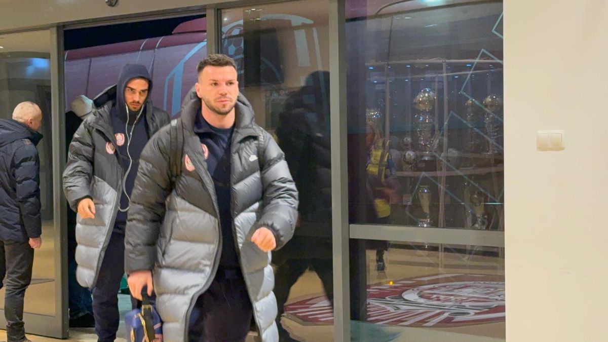 Imagini înainte de CFR Cluj - U Cluj