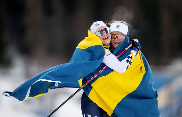 Suedia, două medalii dintr-un foc în prima zi cu finale a Jocurilor Olimpice de la Milano-Cortina: aur și argint la schi fond