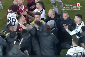 CFR Cluj, victorie uriașă cu U Cluj! Daniel Pancu a readus echipa la viață, Bergodi a avut o ieșire animalică la final