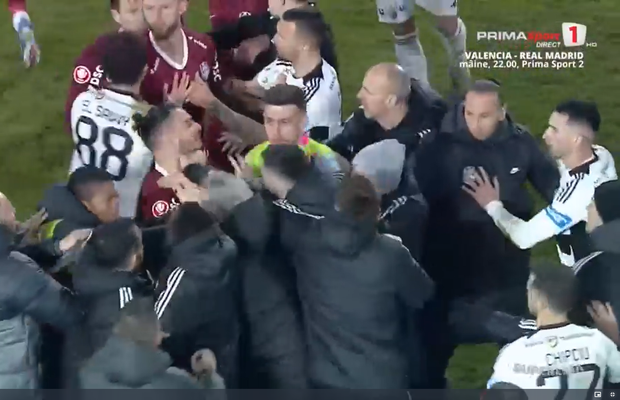 CFR Cluj, victorie uriașă cu U Cluj! Daniel Pancu a readus echipa la viață, Bergodi a avut o ieșire animalică la final