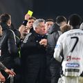 Cristiano Bergodi, acces de furie la finalul meciului CFR - U Cluj  / FOTO: Imago
