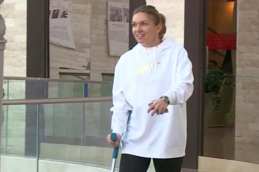 FOTO Simona Halep, în suferință! Fotografia care a prevestit retragerea de la Indian Wells