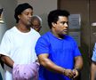 Ronaldinho și fratele său au dormit la pușcărie! UPDATE: Judecătorii cer prelungirea arestării preventive!