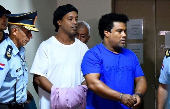 Ronaldinho și fratele său au dormit la pușcărie! UPDATE: Judecătorii cer prelungirea arestării preventive!