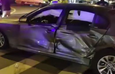 VIDEO Mihai Chirica, primarul Iașiului, a fost transportat la spital! Implicat într-un accident rutier, după ce plecase la pauză de la Poli Iași - Dinamo