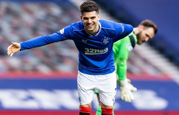 Ianis Hagi are Scoția la picioare după ultimul gol la Rangers: „Superb fotbalist! E mai bun ca tatăl lui”