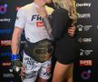 FOTO A sărbătorit victoria din MMA alături de iubita lui! Superba blondă atrage toate privirile