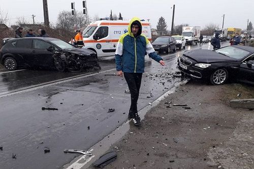 Cinci fotbaliști ai echipei FC Pucioasa au fost implicați într-un grav accident auto / Sursă foto: dbonline.ro