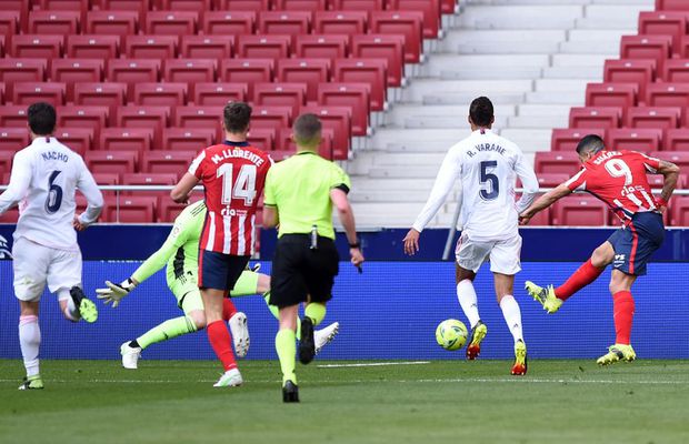 Atletico Madrid - Real Madrid 1-1 » Remiza de pe „Wanda Metropolitano” o menține pe Real departe de titlu