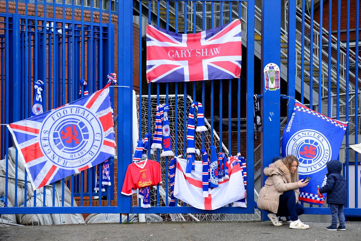 Suporterii Glasgow Rangers sărbătoresc titlul