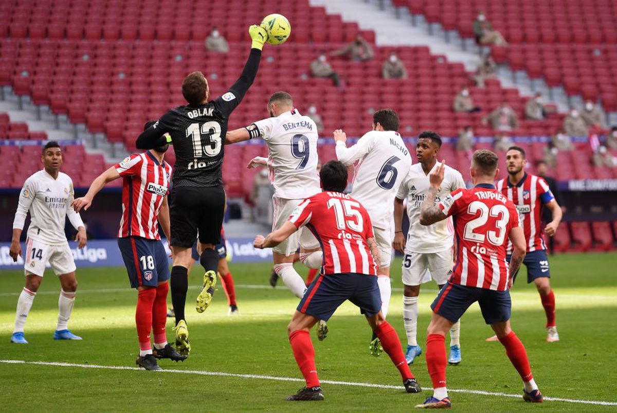 Atletico Madrid - Real Madrid 1-1 » Remiza de pe „Wanda Metropolitano” o menține pe Real departe de titlu