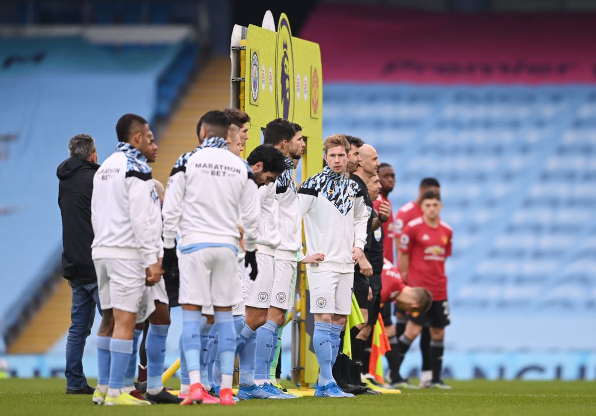 FOTO. Manchester e roșu » United întrerupe seria incredibilă de victorii a rivalei și urcă pe doi în Premier League! City, de nerecunoscut