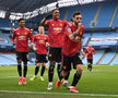 Manchester United a învins-o, surprinzător, pe Manchester City, în deplasare, scor 2-0, într-un meci contând pentru runda cu numărul 27 din Premier League.