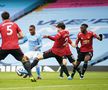 FOTO. Manchester e roșu » United întrerupe seria incredibilă de victorii a rivalei și urcă pe doi în Premier League! City, de nerecunoscut