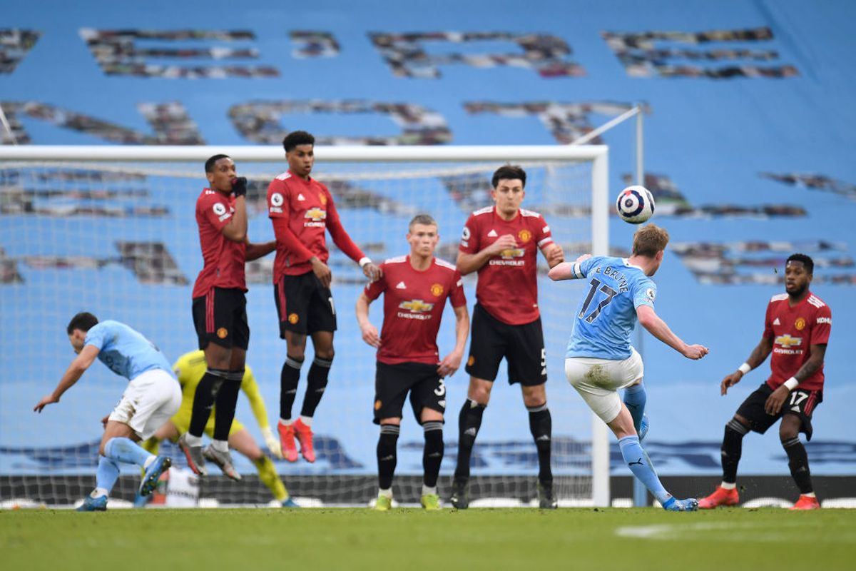 FOTO. Manchester e roșu » United întrerupe seria incredibilă de victorii a rivalei și urcă pe doi în Premier League! City, de nerecunoscut