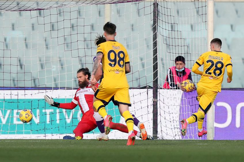 Valentin Mihăilă a înscris în Fiorentina - Parma 3-3 // foto: Guliver/gettyimages