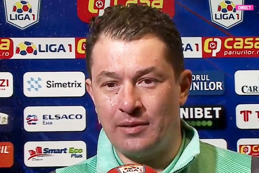 Andrei Prepeliță, după FC Botoșani - FC Argeș 1-2 // foto: captură DigiSport