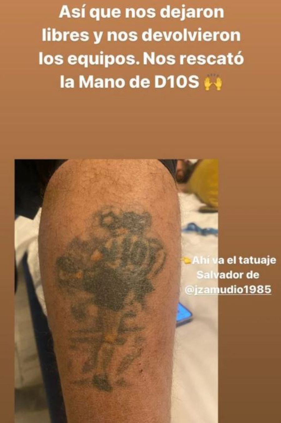 Jurnaliști sud-americani, eliberați în Ucraina după ce au arătat tatuajul cu Diego Maradona: „Mâna lui Dumnezeu ne-a salvat!”
