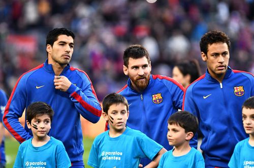 Luis Suarez, Messi și Neymar, foști coelgi la Barcelona // FOTO: Imago