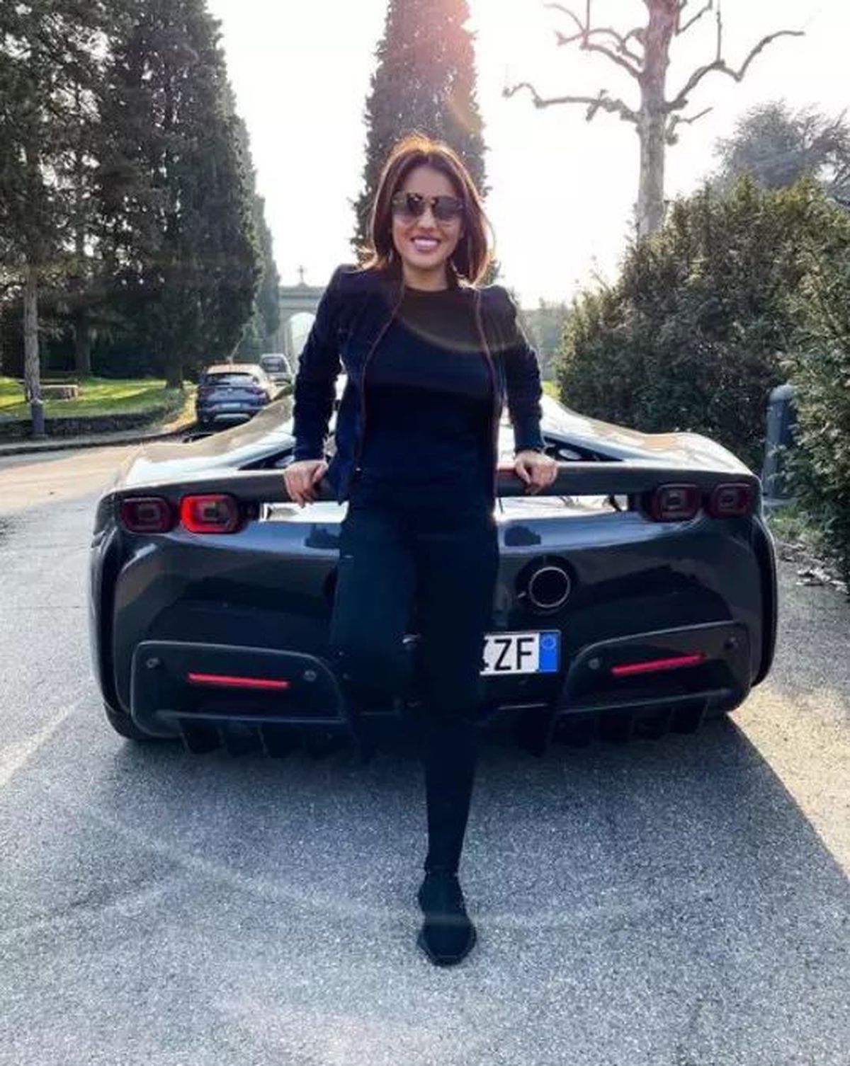 Romina Gingașu, soția lui Piero Ferrari, apariție la TV. Foto: Instagram