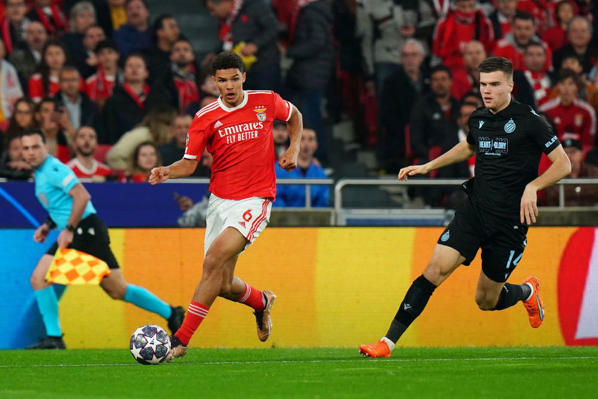 Benfica - Club Brugge, în „optimile” Ligii Campionilor