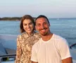 Romina Gingașu, soția lui Piero Ferrari, alături de Zlatan Ibrahimovic.