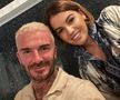 Romina Gingașu și David Beckham, foto: Flickr