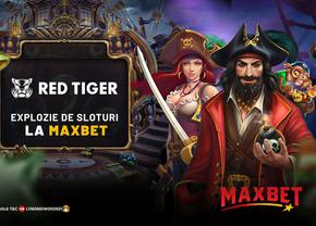 Explozie de sloturi și distracție la MAX! Jocurile Red Tiger, disponibile pe MaxBet.ro