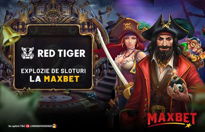 Explozie de sloturi și distracție la MAX! Jocurile Red Tiger, disponibile pe MaxBet.ro