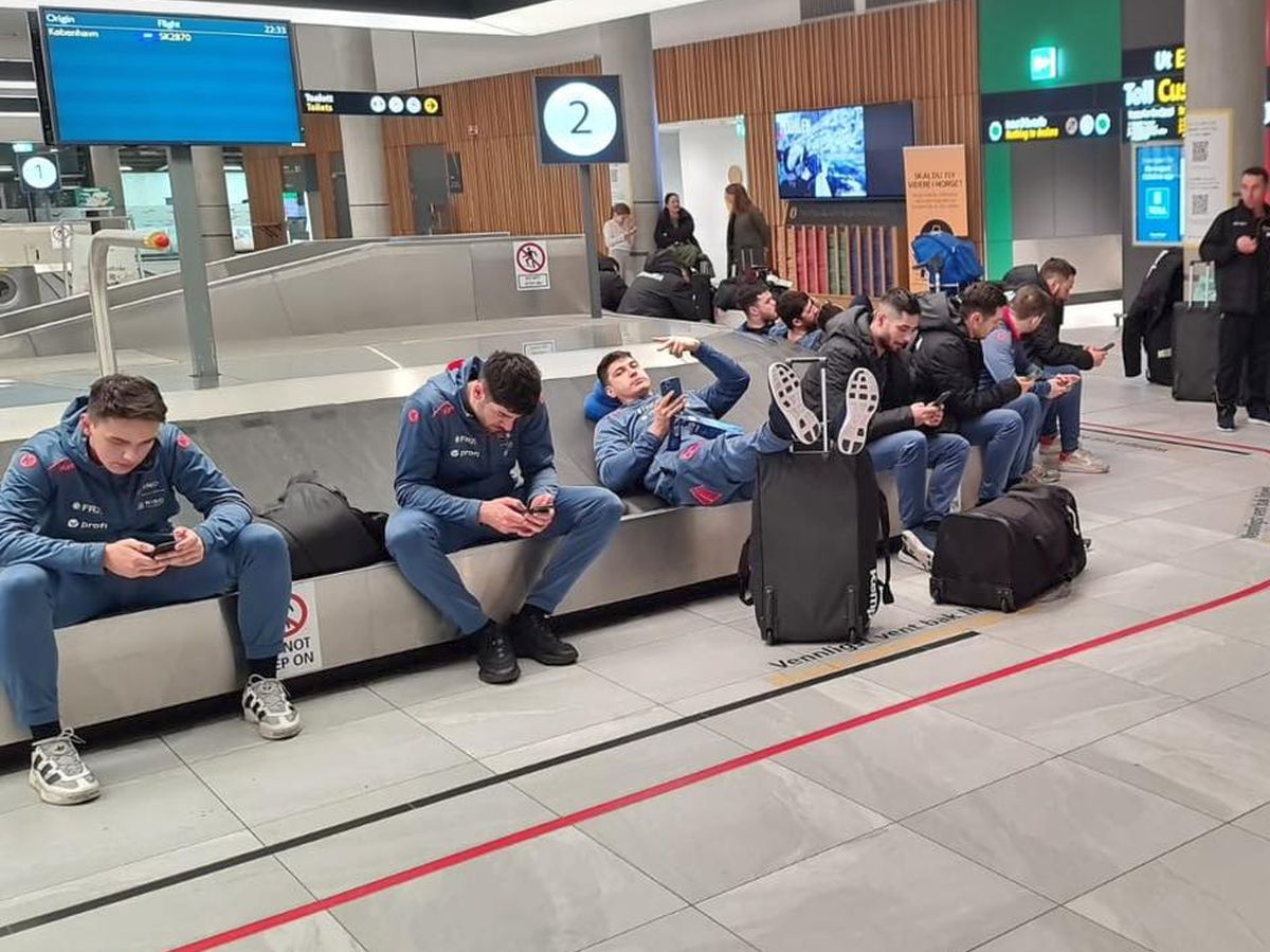 Naționala de handbal a României, sperietură în avion: „tricolorii” n-au putut ateriza în Feroe din cauza unei furtuni de zăpadă
