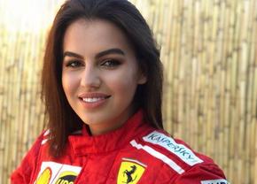 Soția româncă a moștenitorului Ferrari a făcut furori la prima cursă de Formula 1! Cum au surprins-o fotoreporterii in Bahrain