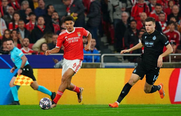 Benfica - FC Bruges 5-1, în „optimile” Ligii Campionilor » Calificare en fanfare a portughezilor în „sferturile” de finală