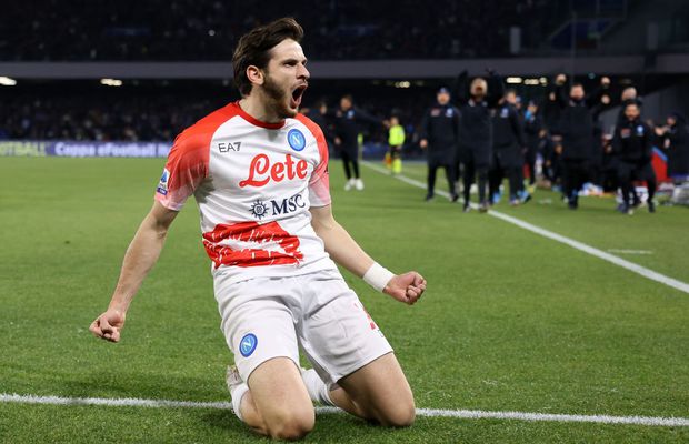 Marele atu al Realului în cursa pentru Kvaratskhelia » Idolul georgianului îl așteaptă la Madrid: „Îi dau tricoul meu!”