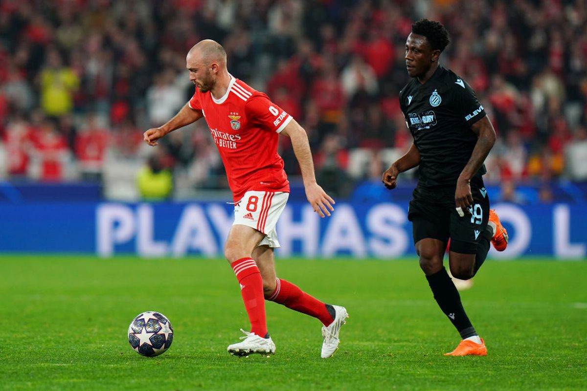 Benfica - FC Bruges 5-1, în „optimile” Ligii Campionilor » Calificare en fanfare a portughezilor în „sferturile” de finală