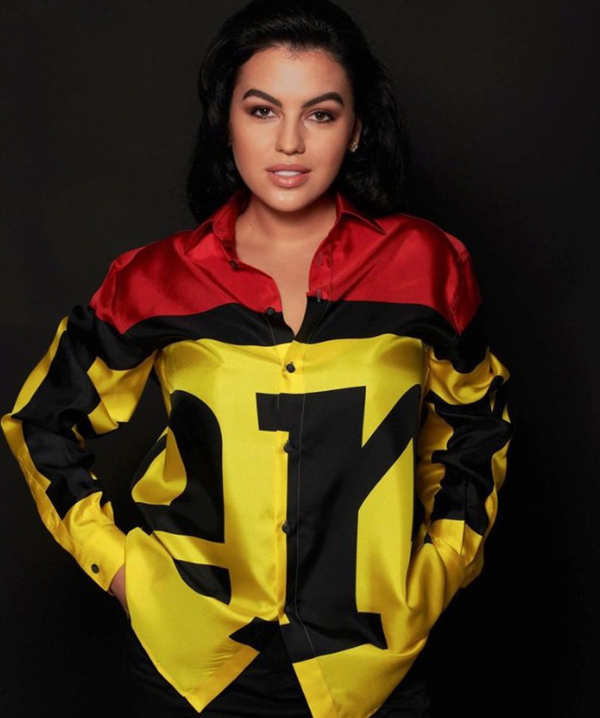 Romina Gingașu, soția lui Piero Ferrari, apariție la TV. Foto: Instagram