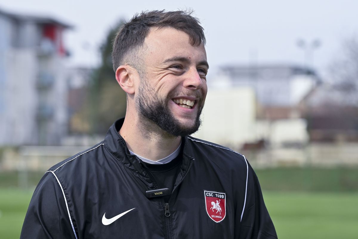 Claudiu Niculescu - antrenament la CSC Șelimbăr