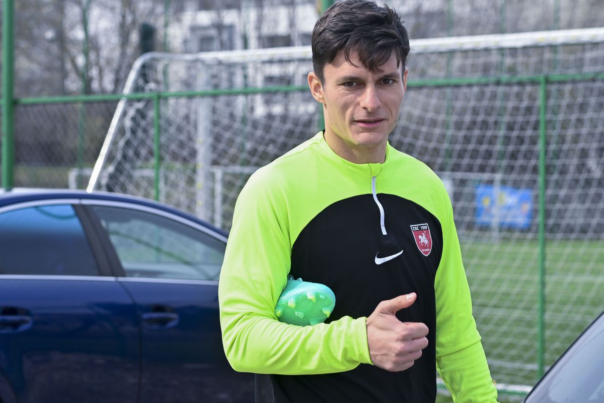 Claudiu Niculescu - antrenament la CSC Șelimbăr