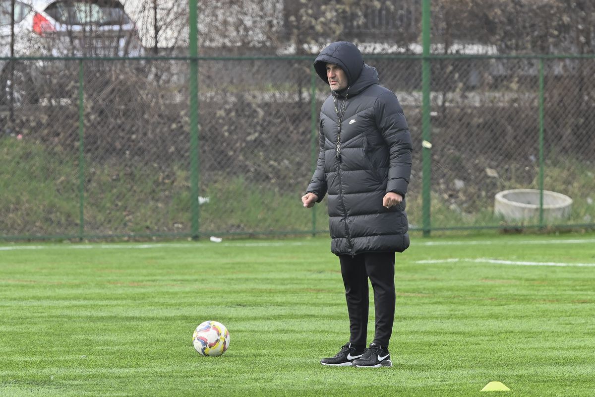 Claudiu Niculescu - antrenament la CSC Șelimbăr