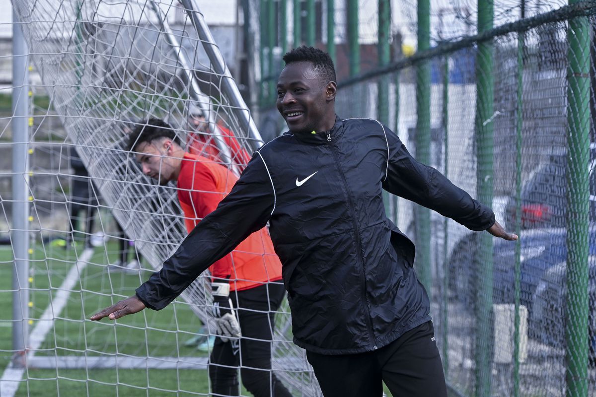 Claudiu Niculescu - antrenament la CSC Șelimbăr